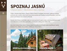 Tablet Screenshot of jasnavj.sk